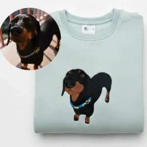 Personalizowany haft na podstawie zdjęcia zwierzaka