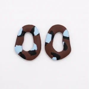 Kolczyki Niebieska Panterka